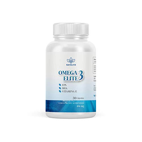 Omega 3 Puro | Reduce los niveles de colesterol | Aceite de pescado Omega 3 alta calidad + EPA/DHA + Vitamina E | Alta dosis de ácidos grasos omega 3 | Refuerza tu sistema cardiovascular | 30 cápsulas Omega 3 Puro | Reduce los niveles de colesterol | Aceite de pescado Omega 3 alta calidad + EPA/DHA + Vitamina E | Alta dosis de ácidos grasos omega 3 | Refuerza tu sistema cardiovascular | 30 cápsulas