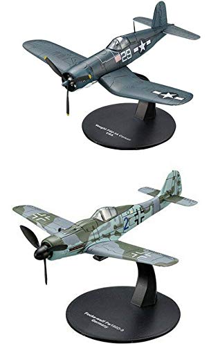 OPO 10 - Juego de 2 Aviones 1/72 Focke Wulf FW190D-9 + Chance Vought F4U Corsair (AC15 + AC16)