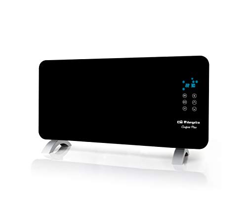 Orbegozo REH 1550 – Panel radiante con frontal de cristal templado en color negro, apto para baño, mando a distancia y temporizador. 1500 W de potencia. Orbegozo REH 1550 – Panel radiante con frontal de cristal templado en color negro, apto para baño, mando a distancia y temporizador. 1500 W de potencia.