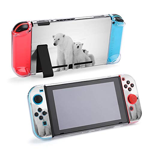 Oso Polar con Estuche Protector Cubs para Nintendo Switch, Funda Suave y Delgada