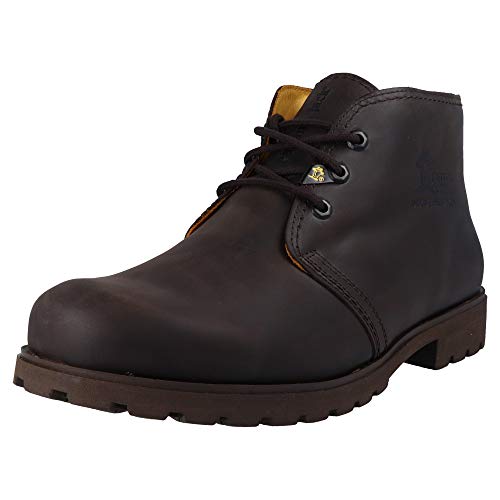 Panama Jack Bota Panama, Botas de piel con forro de piel, Hombre, Marrón, 47 EU