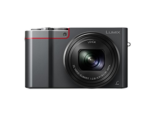 Panasonic Lumix DMC-TZ100EG-K - Cámara Compacta Premium de 21.1 MP (Sensor de 1", Objetivo F2.8-F5.9 de 25-250mm, Zoom de 10X, 4K, WiFi, Bluetooth, Raw), Color Plata