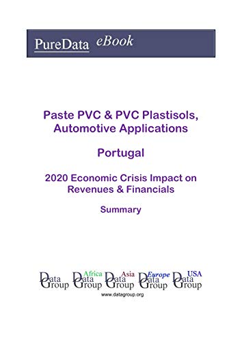 Paste PVC & PVC Plastisols, Automotive Applications Portugal Summary: 2020 Economic Crisis Impact on Revenues & Financials (English Edition)