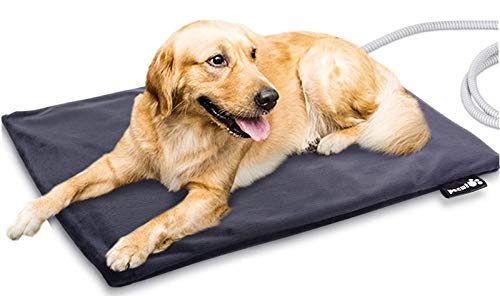 Pecute Manta Eléctrica para Perro Almohadilla térmica Mascotas, Temperatura Constante Automática 38-40°, Impermeable, Prevención de Incendios, Antichoque Anti-mordida, 2 Fundas de Tela Desmontables Pecute Manta Eléctrica para Perro Almohadilla térmica Mascotas, Temperatura Constante Automática 38-40°, Impermeable, Prevención de Incendios, Antichoque Anti-mordida, 2 Fundas de Tela Desmontables