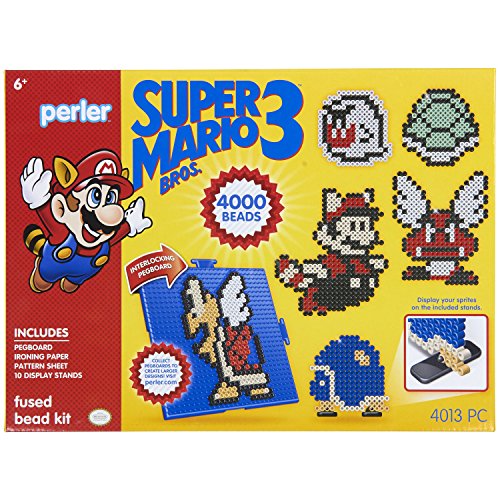 Perler Super Mario Bros. 3 Cuentas fundidas de plástico, Varios