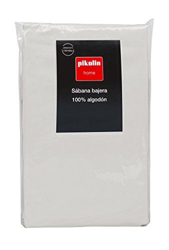 Pikolin Home - Sábana Bajera Ajustable con Faldón Extra Alto (45cm), 100% Algodón, 150x200cm (Todas las medidas) Pikolin Home - Sábana Bajera Ajustable con Faldón Extra Alto (45cm), 100% Algodón, 150x200cm (Todas las medidas)