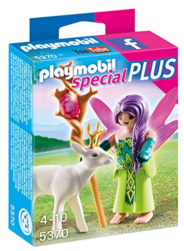 PLAYMOBIL- Special Plus Hada con Ciervo Playsets de Figuras de Juguete, Multicolor (5370) PLAYMOBIL- Special Plus Hada con Ciervo Playsets de Figuras de Juguete, Multicolor (5370)