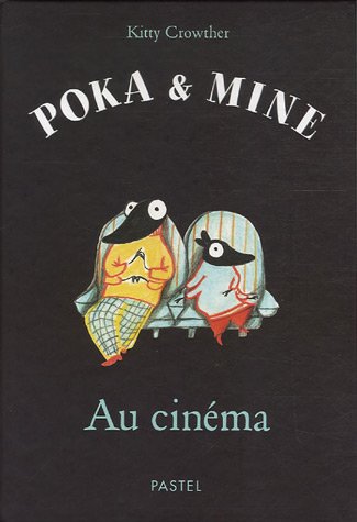 Poka et mine au cinema (Pastel)