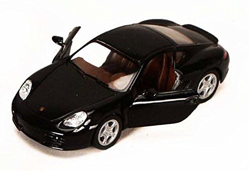 Porsche Cayman S, Black - Kinsmart 5307D - 1/34 scale Diecast Model Toy Car by Kinsmart