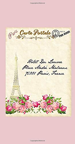 Postcards From Paris Traveler's Notebook 2021 Planner Book or Refill Fits Leather Binders 8.5"x 4.5" (21cm X 11cm): Vintage Parisian Themed Full Dated ... Notebook or Refill 2021 Dated Planner)
