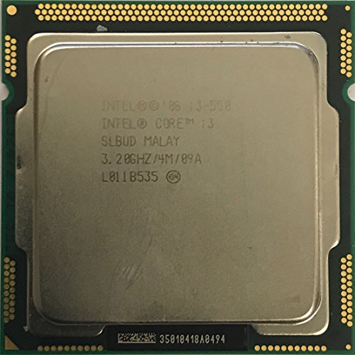 Procesador CPU Intel Core i3 – 550 3.2 gHz 4 MB 2.5 GT/s fclga1156 Dual Core slbud