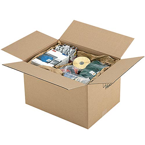 Propac BOY453515 - Caja de cartón una onda Habana, 45 x 35 x 15 cm, paquetes de 20