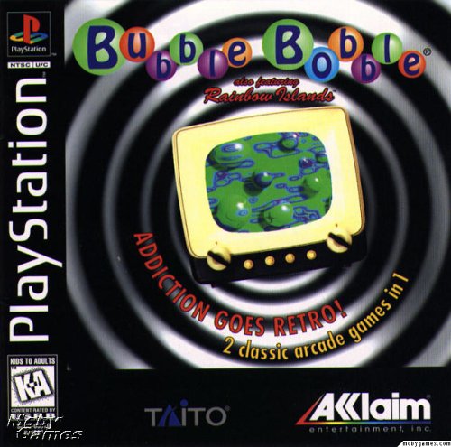 PS1 - Bubble Bobble also Featuring Rainbow Islands