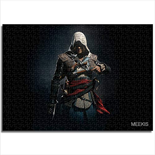 Puzzle para Adultos 1000 Assassin'S Creed IV Black Flag Lover or Friend Gift 26x38