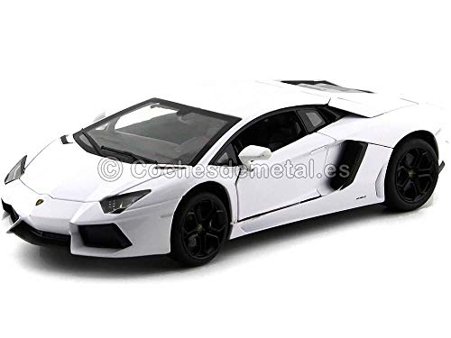 rastar 2013 Lamborghini Aventador LP700-4 Blanco 1:18 61300
