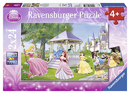 Ravensburger- Personajes fántasticos puzle Infantil, Color púrpura, Pack de 2 x 24 Piezas (08865)