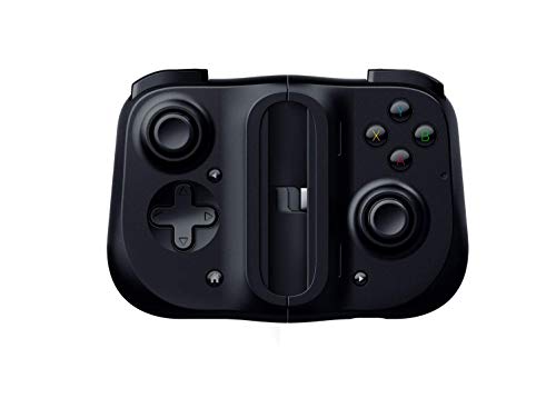 Razer Kishi para iPhone - Controlador de Juegos para teléfonos Inteligentes, conexión USB-C, diseño ergonómico, Ajuste Individual para teléfonos móviles, Dispositivo analógico, latencia Baja, Negro Razer Kishi para iPhone - Controlador de Juegos para teléfonos Inteligentes, conexión USB-C, diseño ergonómico, Ajuste Individual para teléfonos móviles, Dispositivo analógico, latencia Baja, Negro