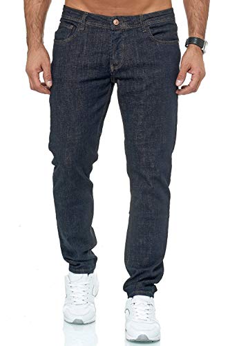 Redbridge Vaqueros para Hombre Jeans Denim Pantalón Amplia Gama de Tamaños Street Heat Azul Oscuro W32 L34