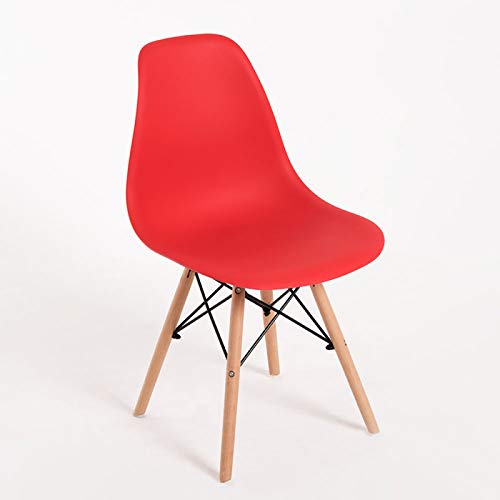 Regalos Miguel - Sillas Comedor - Silla Tower Basic - Rojo - Envío Desde España