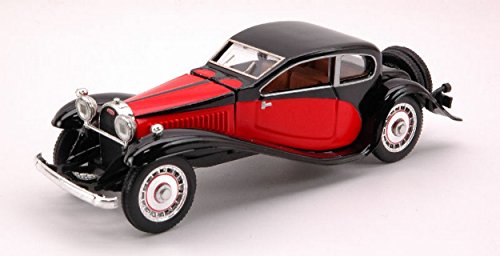 Rio RI4261 Bugatti T 50 1933 Red/Black 1:43 MODELLINO Die Cast Model Compatible con