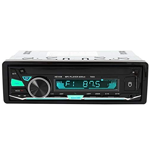 Royalr 12V Car Audio MP3 Música Bluetooth Jugador compite anfitrión de FM Raido Desmontable del Marco Accesorios para Auto