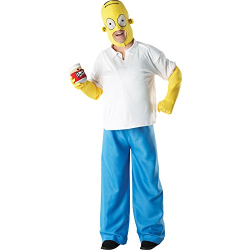 Rubbies Los Simpson I-880653XL - Disfraz de Homer (talla XL de adulto)