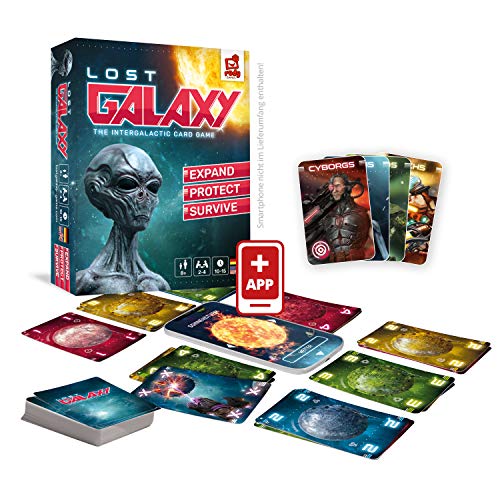 Rudy Games- Lost Galaxy 2019 - Juego Interactivo acompañado con aplicación para niño de 8 años en adelante y Adultos, Color azul, 18x13x4cm , color/modelo surtido