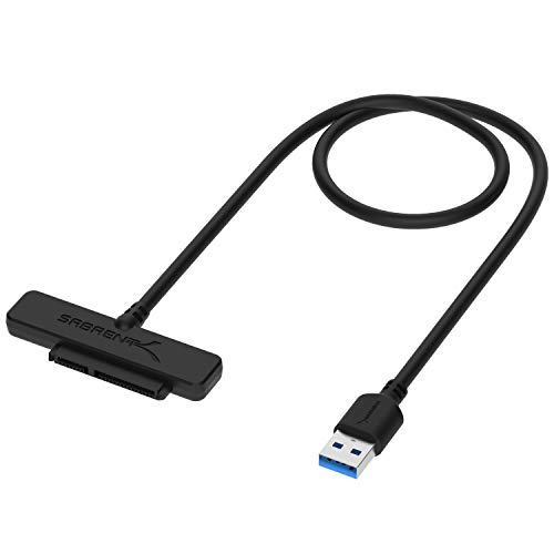Sabrent Adaptador de Disco Duro USB 3.0 a SSD / 2,5 Pulgadas SATA I/II/III (EC-SSHD)
