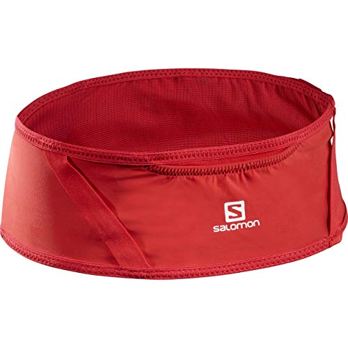 Salomon Pulse Belt Cinturón de Running, Unisex Adult, Rojo, M