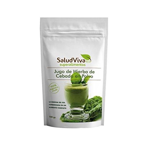 Saludviva Salud Viva Jugo DE Hierba DE Cebada 100 GR. Eco, Negro, Estandar Saludviva Salud Viva Jugo DE Hierba DE Cebada 100 GR. Eco, Negro, Estandar