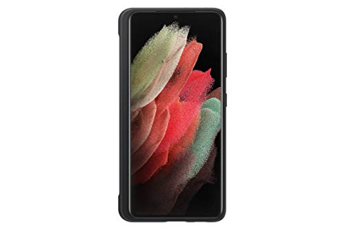 Samsung Carcasa de Silicona para Galaxy S21 Ultra 5G con lápiz S, Color Negro