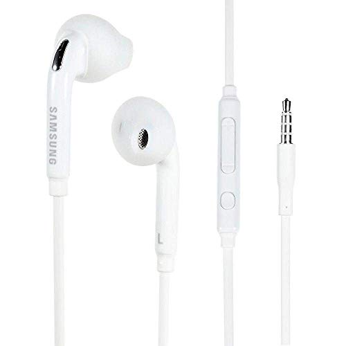 Samsung EO-EG920BW - Auriculares in-Ear, 3,5 mm, Jack, estéreo, con Mando y micrófono, Color Blanco- Versión Extranjera