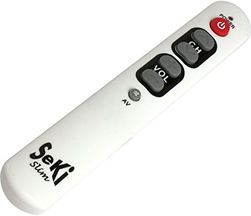 Seki Slim - Mando a Distancia Universal, Color Blanco Seki Slim - Mando a Distancia Universal, Color Blanco
