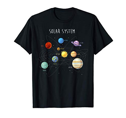 Sistema solar y planetas, astrología - astronomía Camiseta Sistema solar y planetas, astrología - astronomía Camiseta