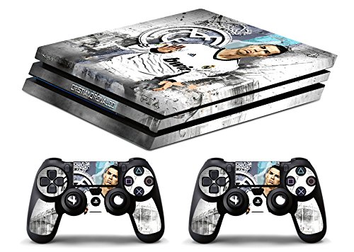 Skin PS4 PRO HD - CRISTIANO RONALDO - limited edition DECAL COVER ADHESIVO playstation 4 SLIM SONY BUNDLE