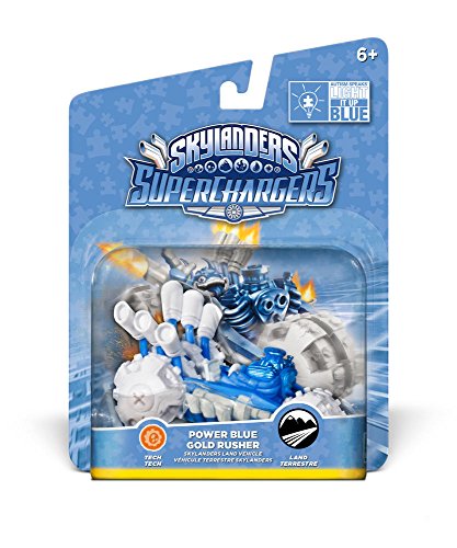 Skylanders: SuperChargers - Gold Rusher Blue Deco (Vehicle)