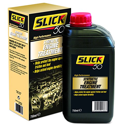 Slick Slick Slick Slick 50 Tratamiento Sintético para el Motor, 750 ml