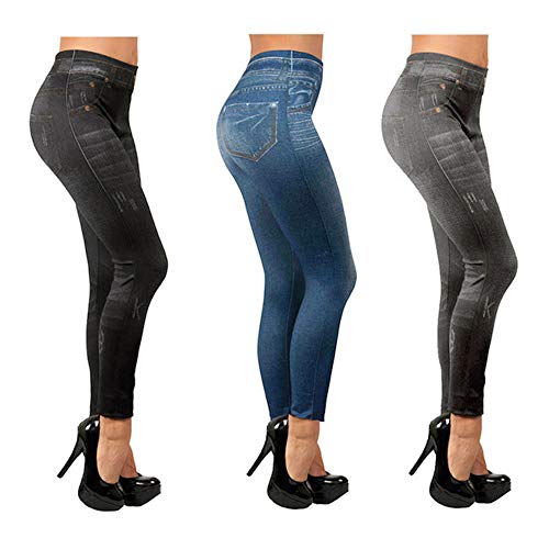 Slim Jeggings, Varios, L-XL, Pack de 3 Slim Jeggings, Varios, L-XL, Pack de 3