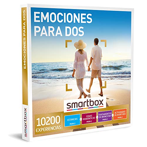 Smartbox - Caja Regalo Amor para Parejas - Emociones para Dos - Ideas Regalos Originales - 1 Experiencia de Estancia, gastronomía, Bienestar o Aventura para 2 Personas