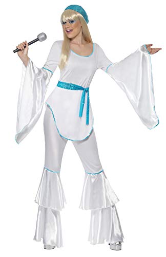 Smiffys-33483s Disfraz de Super Trooper, con Top, Pantalones, Sombrero y cinturón Corbata, Color Blanco, S-EU Tamaño 36-38 (Smiffy'S 33483S) Smiffys-33483s Disfraz de Super Trooper, con Top, Pantalones, Sombrero y cinturón Corbata, Color Blanco, S-EU Tamaño 36-38 (Smiffy'S 33483S)