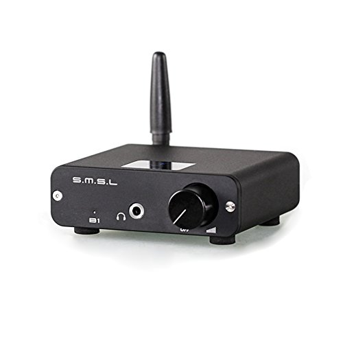 SMSL B1 - Receptor de audio estéreo Hi-Fi con Bluetooth CSR 4.2, DAC digital y analógico con NFC