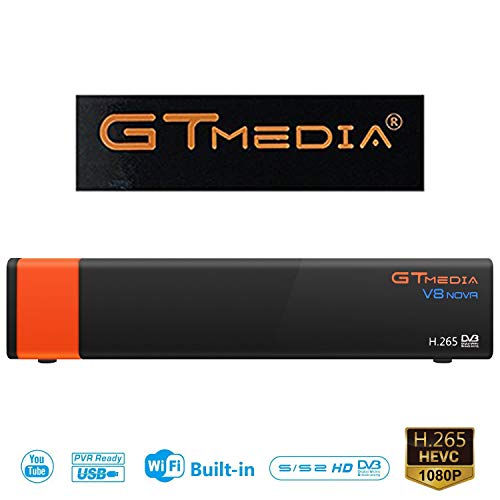 Sofobod GTMEDIA V8 Nova DVB S2 TV Satellite Receiver Satellite decodificador Support 1080P Full HD PowerVu Biss Key Newca CCCAM con Built-in Wif - Naranjai Sofobod GTMEDIA V8 Nova DVB S2 TV Satellite Receiver Satellite decodificador Support 1080P Full HD PowerVu Biss Key Newca CCCAM con Built-in Wif - Naranjai