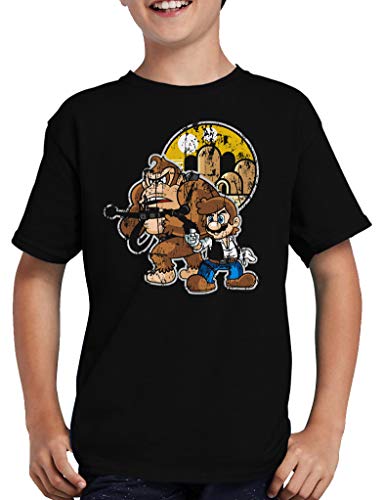 Solo Mario - Camiseta infantil negro 98-104 cm