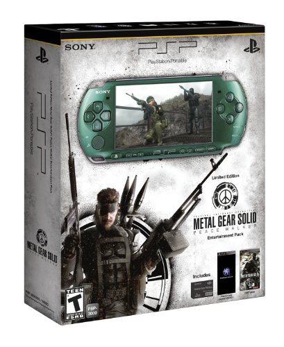 Sony PSP Metal Gear Solid Entertainment Pack - juegos de PC (AVCHD, H.264, MPEG4, MP3, PCM, JPG, PSP CPU, MS Duo, 2 GB) Verde