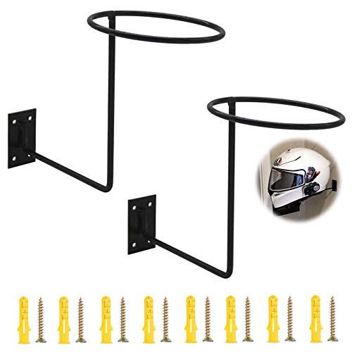 Soporte de Pared para Casco de Motocicleta Soporte de Almacenamiento de Casco Estante de Exhibición de Baloncesto para Casco Bola Peluca Fútbol Voleibol Baloncesto Abrigos Sombreros Gorras 2 Piezas Soporte de Pared para Casco de Motocicleta Soporte de Almacenamiento de Casco Estante de Exhibición de Baloncesto para Casco Bola Peluca Fútbol Voleibol Baloncesto Abrigos Sombreros Gorras 2 Piezas