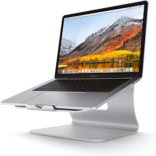 Soporte para Portátil , Soporte laptop diseñado para Apple MacBook/Ordenadores portátiles,Soporte Ordenadores Portátiles Aluminio,Plata (Patentado) Soporte para Portátil , Soporte laptop diseñado para Apple MacBook/Ordenadores portátiles,Soporte Ordenadores Portátiles Aluminio,Plata (Patentado)