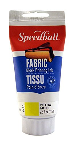 Speedball Art Products Tinta de Tela Company, Amarillo, 2.5 oz