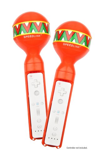 SPEEDLINK Maracas for Wiimote Palanca de mando Wii - Volante/mando (Palanca de mando, Wii)