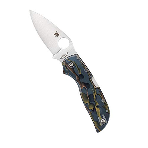 Spyderco SC152RNP Cuchillo tascabile,Unisex - Adultos, Multicolor, un tamaño