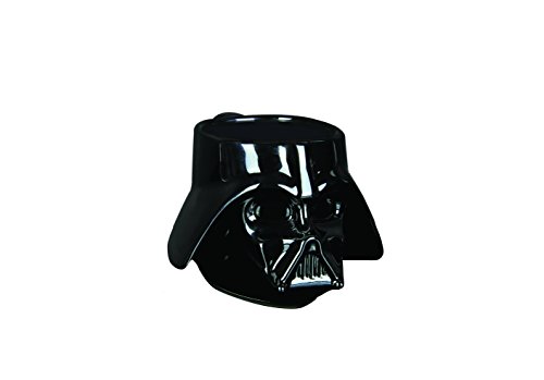 Star Wars Darth Vader Taza con Forma Casco Darth Vader, cerámica, Negro, 13 x 10 x 9 cm